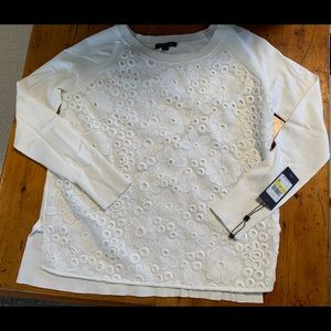 NEW with Tags Tommy Hilfiger Eyelet Sweater